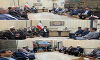 نشست مشترک مسئولین دانشگاه علوم پزشکی شهرکرد با امام جمعه و فرماندار شهرستان بروجن