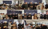 نشست تخصصی ارتقای فضای معنوی و فرهنگی خوابگاه های پسران دانشکده علوم پزشکی بروجن